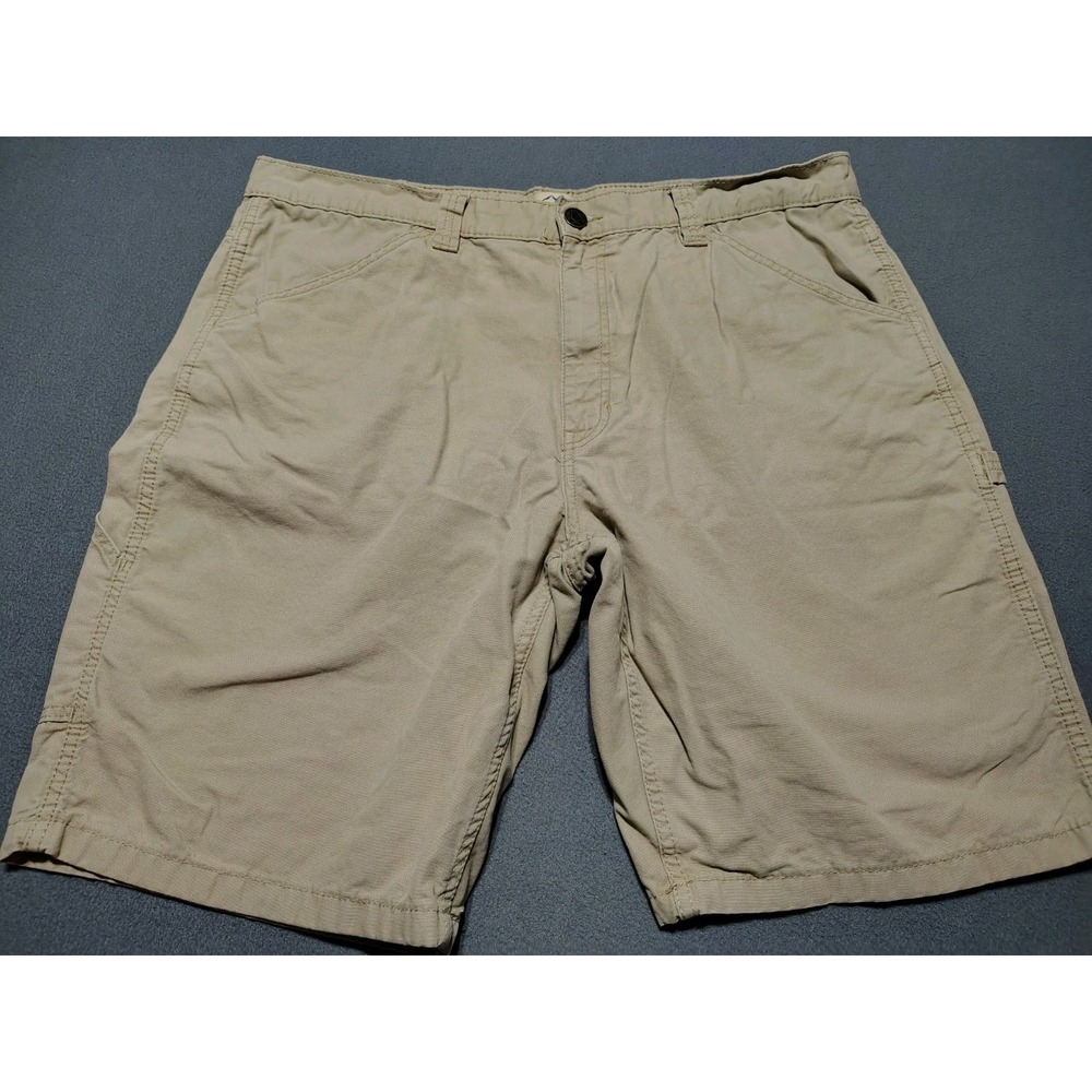 Blue Mountain Chino Shorts Men 40/10 Beige‎ Comfort Casual Outdoor Beach